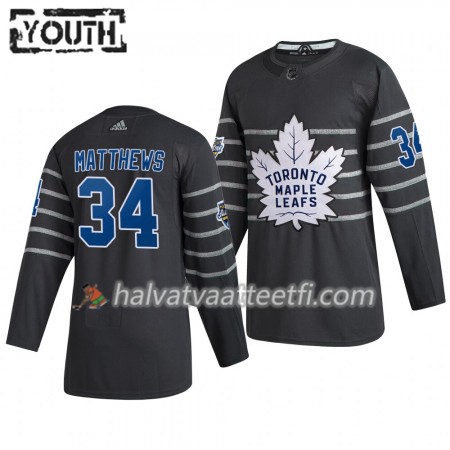 Lasten NHL Toronto Maple Leafs Pelipaita Auston Matthews 34 Harmaa 2020 NHL All-Star Adidas Authentic 
